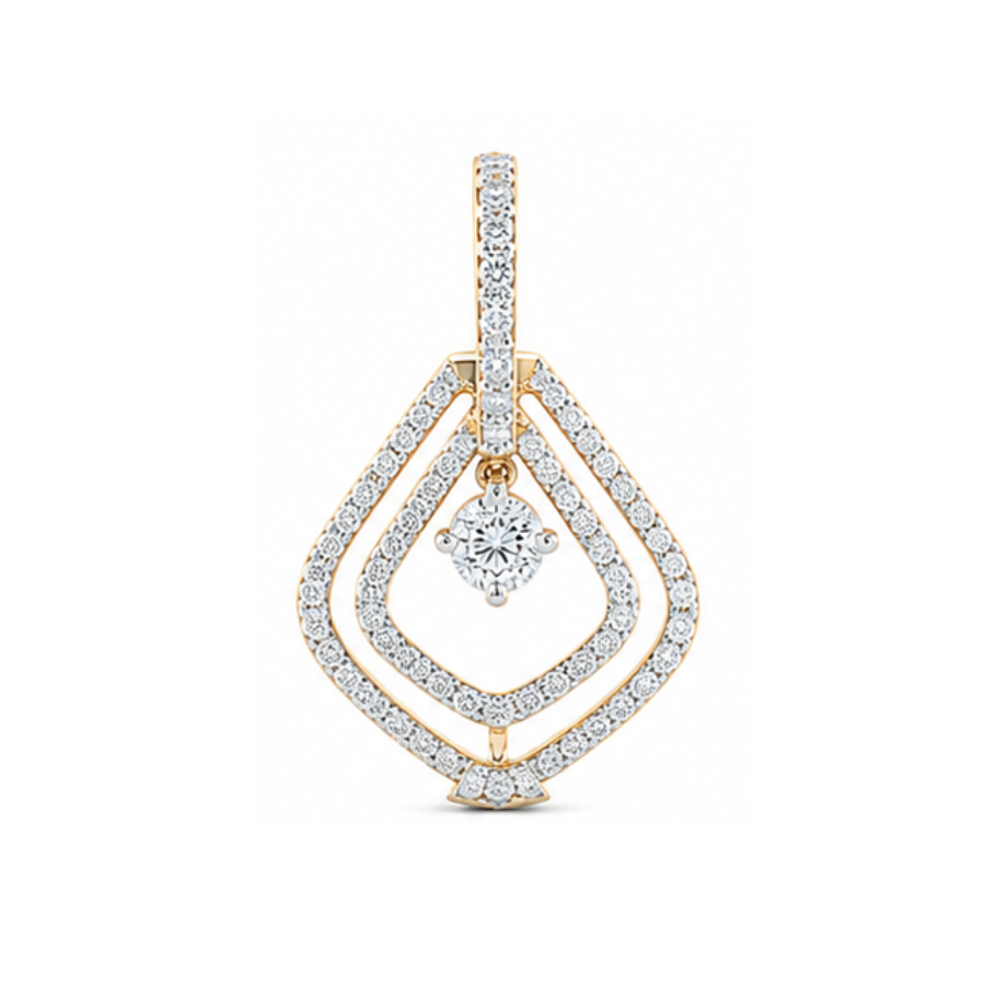 Diamond Drift Pendant
