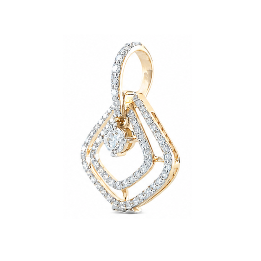 Diamond Drift Pendant