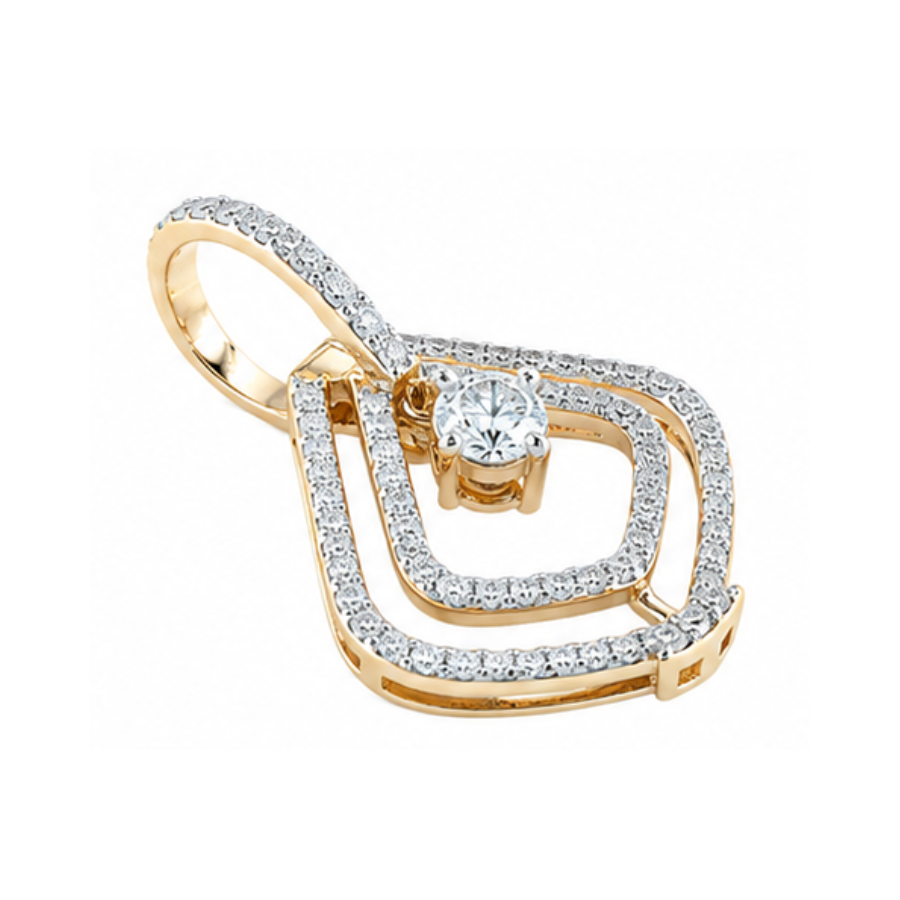 Diamond Drift Pendant