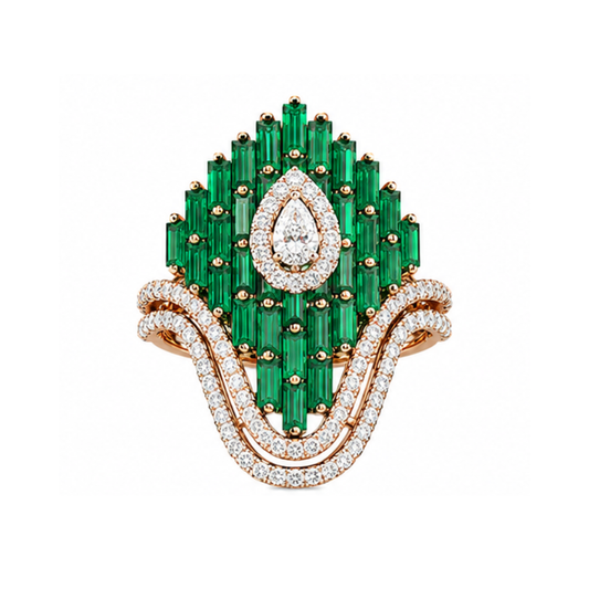 Empress Emerald Ring