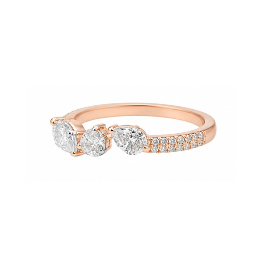 Celeste Trio Diamond Ring
